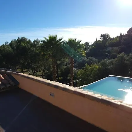 Luxe Avec Piscine A A 8 Min De La バンドール